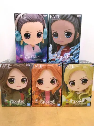 Fate Qposket 피규어 5체 세트