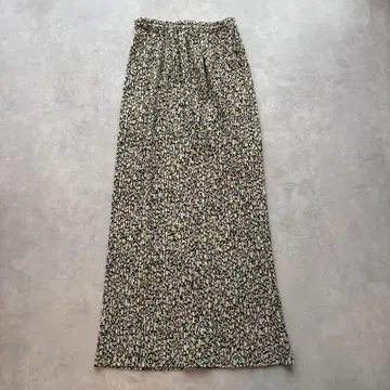 꽃무늬 롱 스커트
