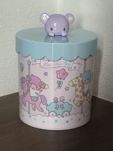 리틀트윈스타 키키라라 코튼 박스 소품함 캐니스터