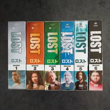LOST 시즌 1~6 컴팩트 BOX 전권 DVD