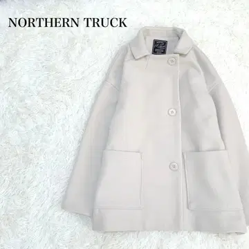 새상품급 노던 트랙 코트 M 오버 사이즈 안감 있음 루즈 실루엣