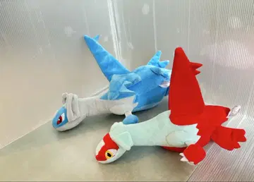 포켓몬 센터 라티오스 라티아스 봉제 인형