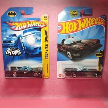 핫휠 BAT MOBILE TV 시리즈 2대 세트