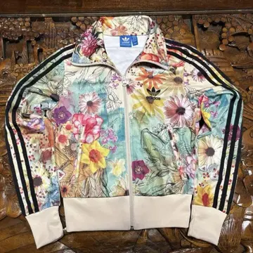 adidas Firebird TT 보타니컬 꽃무늬 저지 S