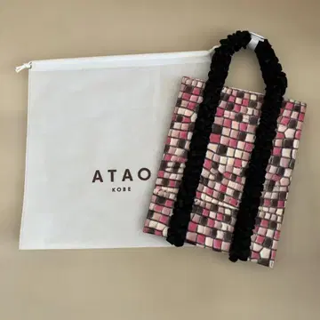 미사용 새상품 아타오 비트로 프릴 토트 ATAO