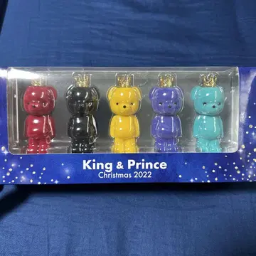 King & Prince 크리스마스 플로키 베어 오너먼트