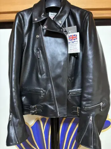 Lewis Leathers Aviakit 더블 라이더스 42 블랙