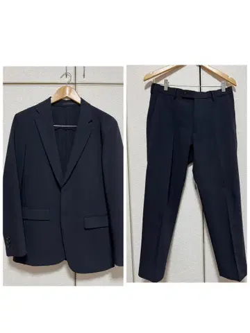 UNIQLO 수트 감동 자켓 감동 팬츠 S 사이즈 2점