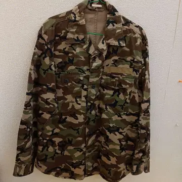 카모플라쥬 밀리터리 자켓 약 40cm