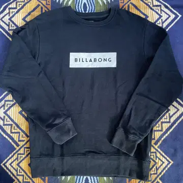 BILLABONG 맨투맨 M 사이즈 블랙