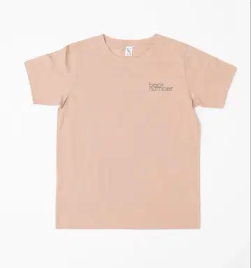 back number 로고 자수 T셔츠 light pink L