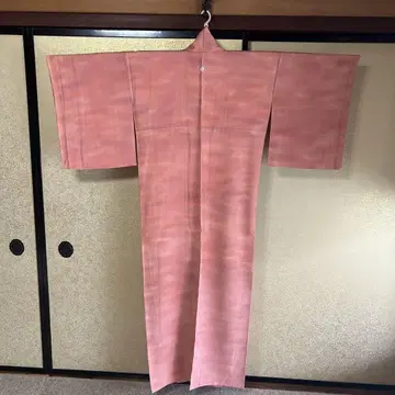 새상품 기모노  이로무지 핑크