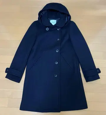 어반 리서치 도어스 후드 부착 더플 코트