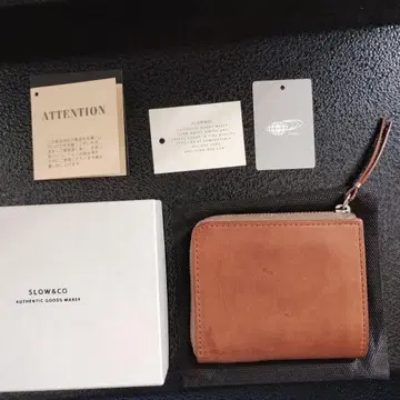 SLOW x BEAMS 별주 coin Wallet l자 지퍼 지갑