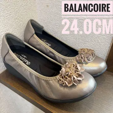 컨디션 최상 Balancoire 블랑코와르 양가죽 경량 24.0cm