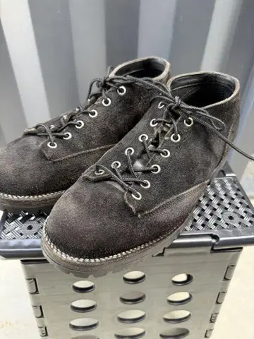 VIBERG 블랙 스웨이드 부츠 7