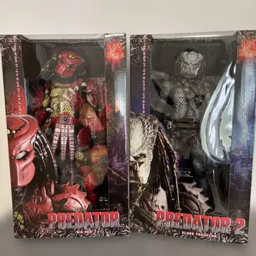 Predator 빅 레드 & 엘더 Predator 피규어