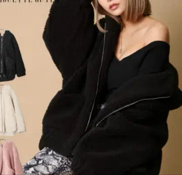 BLACK QUEEN 블랙퀸 아우터 블랙