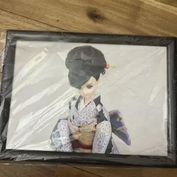 제니짱 기모노 카메라맨 촬영 Canon 사진 액자 포함 캐논