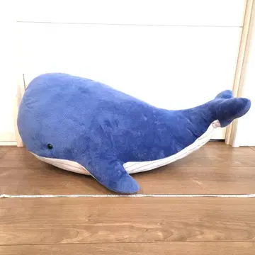 고래 봉제 인형 파랑