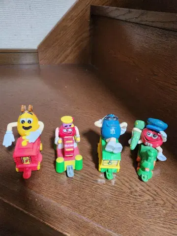 M&M's 캐릭터 피규어 4체 세트