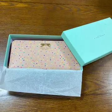 [ 미사용 새상품 ] 사만다 타바사 핑크 도트 장지갑
