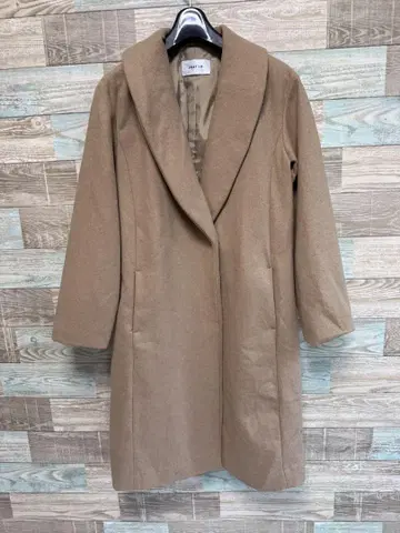 FRAY I.D 카멜 롱 코트 F 사이즈 새상품급