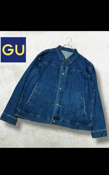 새상품급 완판템 GU 데님 자켓 1st 모델 XL 라이트 온스