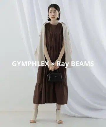 GYMPHLEX x Ray BEAMS / 별주 티어드 원피스