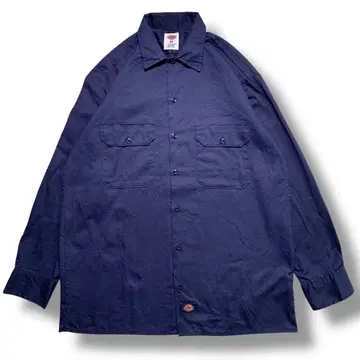 F724 [ 즉시 구매 OK ] Dickies 워크 셔츠 자켓 M 네이비