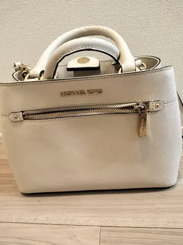 MICHAEL KORS 화이트 핸드백