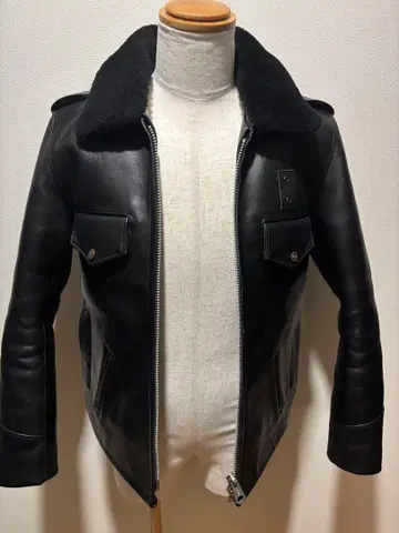 SOFT MACHINE 소프트 머신 폴리스맨 가죽 자켓