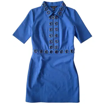 KAREN MILLEN 카렌밀렌 원피스 블루 링 지퍼 M