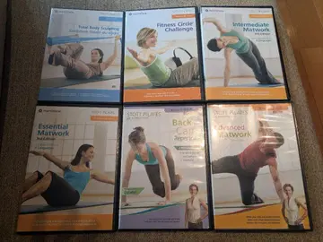 필라테스 DVD 세트 6매 STOTT Pilates