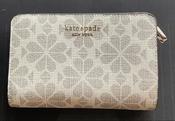 kate spade 꽃무늬 이단 접이식 지갑