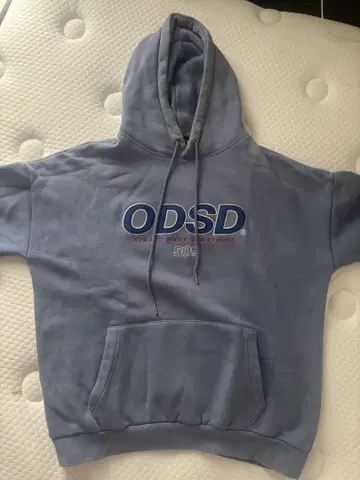 ODSD 후드 부착 후드티 블루