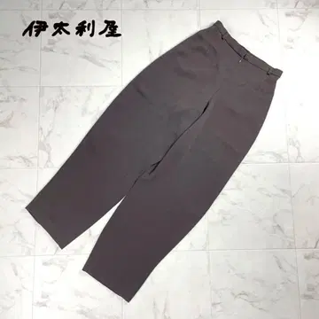 새상품급 이타리야 테이퍼드 팬츠 브라운 사이즈 9*QC115