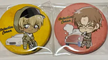 명탐정 코난 garage 캔뱃지 아무로 토오루 최수현(오키야 스바루)