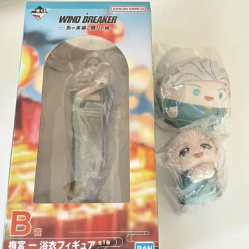WIND BREAKER 제일복권 B상 우메미야 유카타 피규어 누이 세트