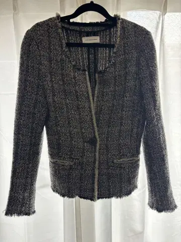 ISABEL MARANT ETOILE 노카라 트위드 자켓
