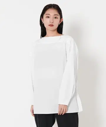 블라우스 셔츠 [MARW UNITED ARROWS] 보트넥 UV컷