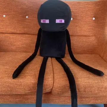 마인크래프트 특대형 엔더맨 봉제 인형 블랙