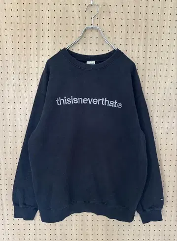 thisisneverthat 자수 로고 맨투맨 디스이즈네버댓 M