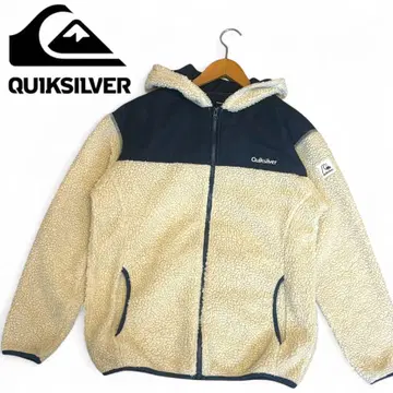 Quiksilver 보아 플리스 자켓 후드티 M 사이즈