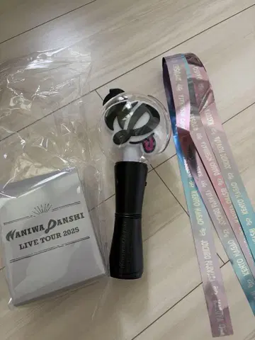나니와단시 응원봉 은색 테이프 5개 포함