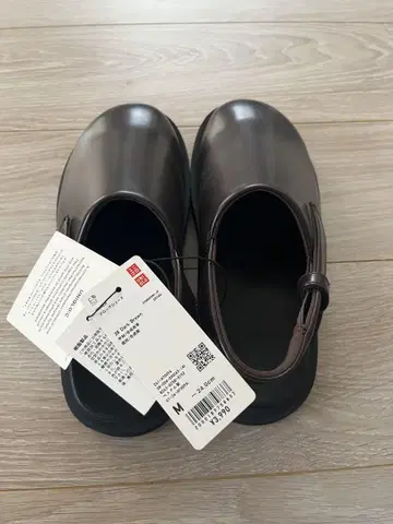 UNIQLO C 사보 샌들 M 24.0cm 브라운