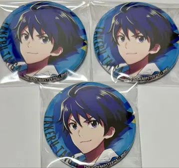 SideM 타이가 타케루 10th CWM 캔 배지
