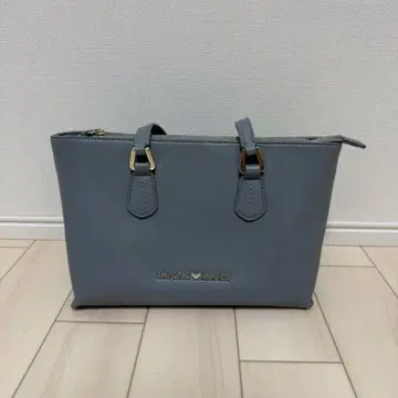 EMPORIO ARMANI 올 가죽 토트백 핸드백