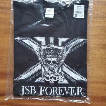 JSB FOREVER 블랙 T셔츠 L 사이즈 15주년