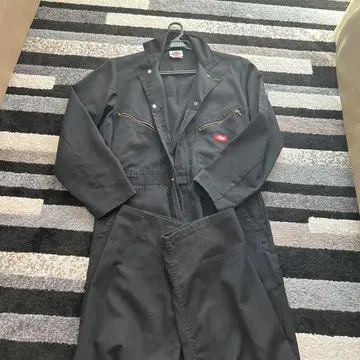 [ Dickies ] 디키즈 블랙 올인원 작업복 42